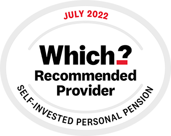 AJ Bell Youinvest Which? Recommended provider - Self-Invested Personal Pensions July 2022